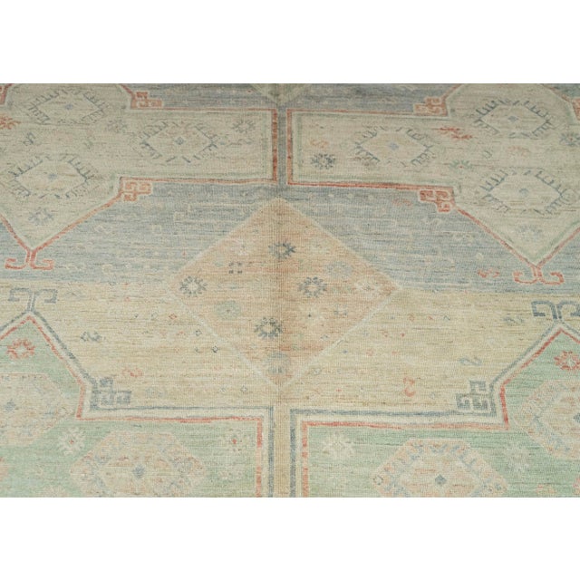 Turkish Oushak Antique Look Rug 10'5" x 13'11" #21307 For Sale - Image 4 of 8
