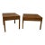 Gorgeous Set of Mid-Century Modern Living Room End Tables by Heritage For Sale
