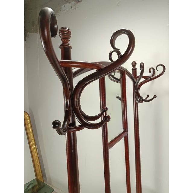 Bistrot Wall Coat Rack from Thonet, 1890s For Sale - Image 10 of 18