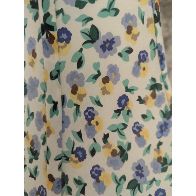 Vintage Laura Ashley Ditzy Floral Lampshade For Sale - Image 9 of 10