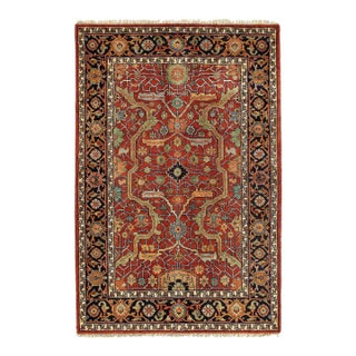 Pasargaad DC Fine Hand Knotted Persian Heriz Rug For Sale