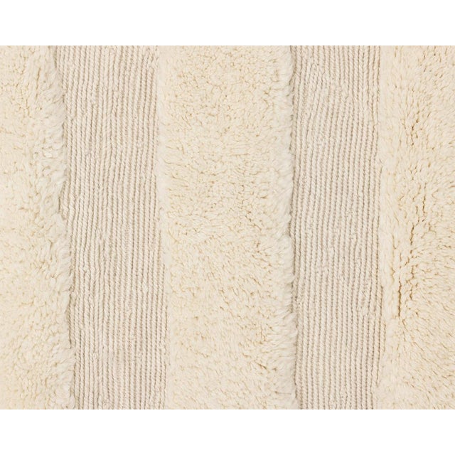 Large Hand-Knotted Wool Rug by Azele Studio For Sale - Image 4 of 9