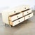 1960s 1960s Mid Century Modern Dresser Credenza 6 Drawer American White Brass For Sale - Image 5 of 12