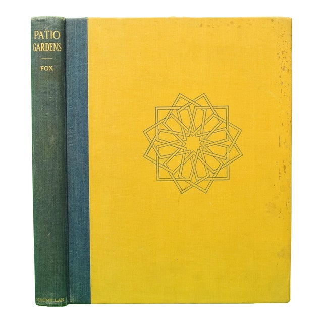 "Patio Gardens" 1929 Fox, Helen Morgenthau For Sale