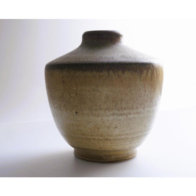 Mid-Century Modern Pottery Vase by Arthur Andersson for Wallåkra For Sale - Image 3 of 9