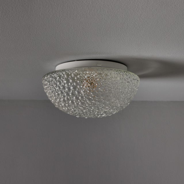 1960s Helena Tynell Bubble Glass Flush Mount for Limburg For Sale - Image 15 of 17