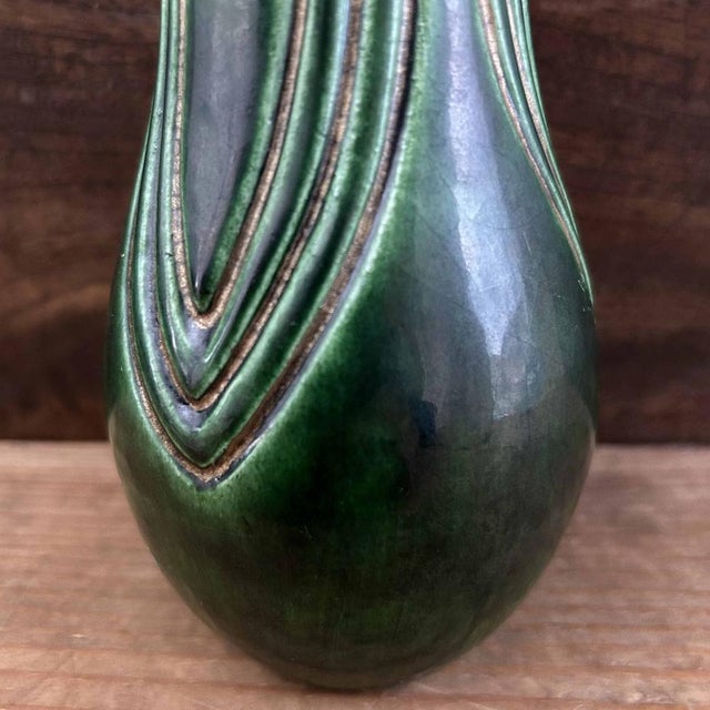 Ceramic Mid-Century Ikebana Vase, Japan, 1930s For Sale - Image 7 of 14