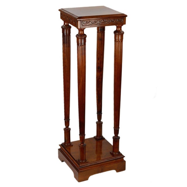 Art Deco Style Console in Walnut, Early 20th Century For Sale - Image 5 of 5