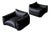 Lounge Chairs in Leather by Mario Marenco for Arflex, Italy, 1970s, Set of 2 For Sale