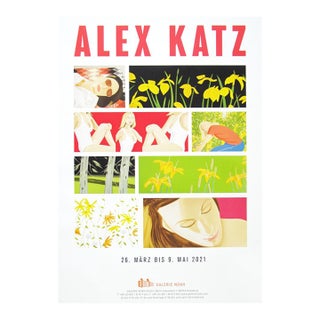 Alex Katz Official Exhibition Poster For Sale