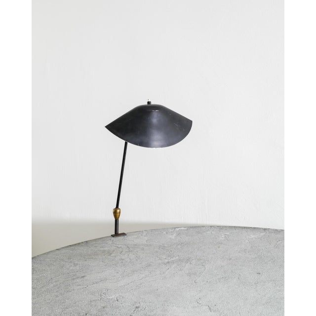 French Mid Century Agrafée Desk Clip Lamp by Serge Mouille for Steph Simon France, 1950s For Sale - Image 3 of 10
