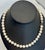 Early 21st Century Vintage Cultured Akoya Pearl Necklace Length 17" , 18 Karat White Gold Clasp For Sale - Image 5 of 18