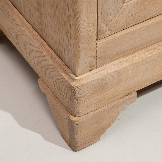 19th Century 19th Century Pair Of Oak Louis Philippe Side Tables For Sale - Image 5 of 14