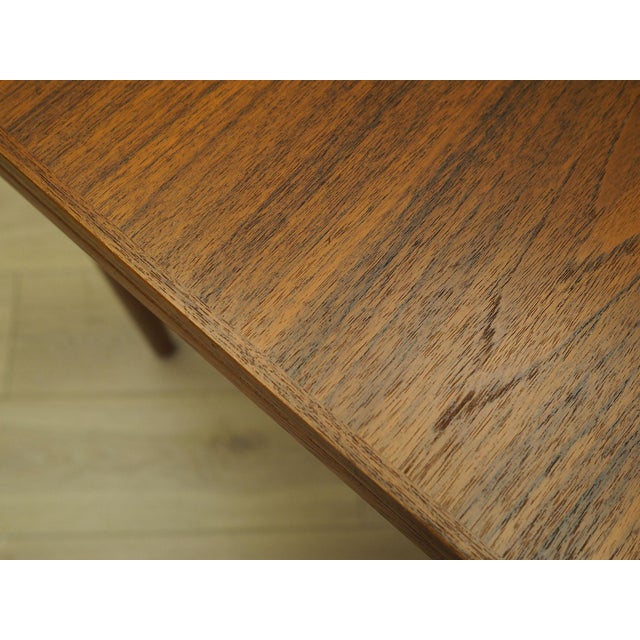 Wood Vintage Danish Teak Table, 1960s For Sale - Image 7 of 15