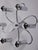 Mid-Century Modern Sputnik Flush-Mounts from Cosack Leuchten, 1960, Set of 2 For Sale - Image 9 of 15