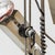 Silver Industrial Floor Lamp with 3 Lights in the style of Joe Colombo, 1970s For Sale - Image 8 of 11
