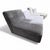 Dark Gray Ligne Roset “Confluences” by Philippe Nigro – 6-Piece Modular Sectional Newly Reupholstered For Sale - Image 8 of 12