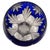 1980s Horst Belda Stars of Midnight German Cobalt Cut Crystal Wine Glasses - Set of 4 For Sale - Image 4 of 5