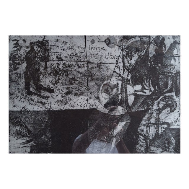 Andrzej Janeczko, the Butcher's Shop, 2007, Etching For Sale