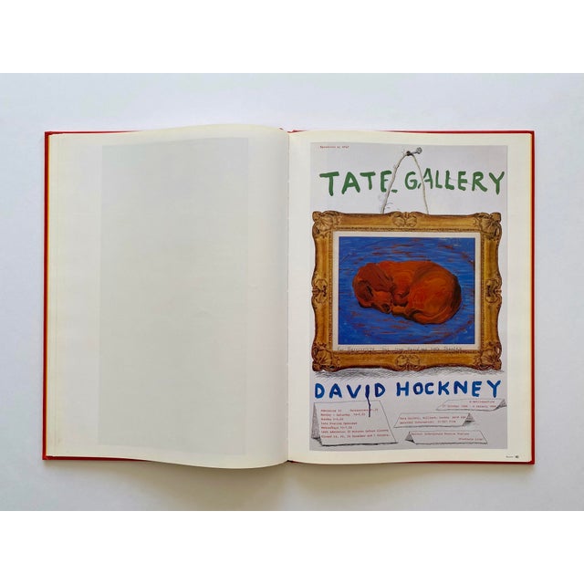 " David Hockney : Poster Art " Vintage 1995 First Edition Extra Large Hardcover Pop Art Book For Sale - Image 12 of 18