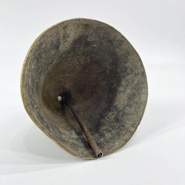 Early 20th Century Benue Brass Bell Nigeria For Sale - Image 4 of 6