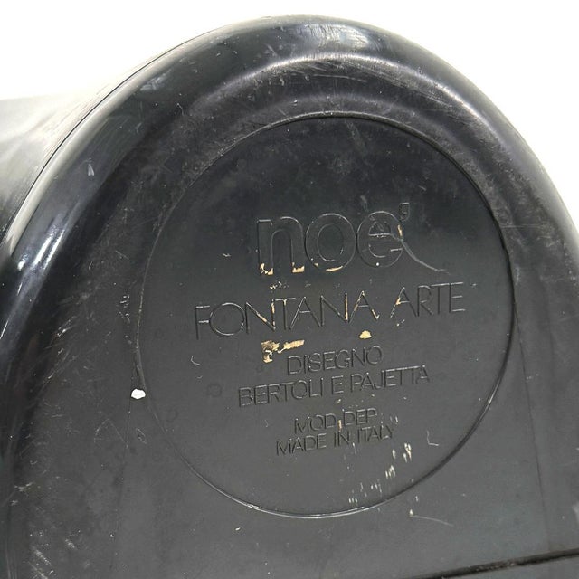 Plastic Grey Noe Umbrella Stand by Franco Bertoli & Max Pajetta for Fontana Arte, 1970s For Sale - Image 7 of 8