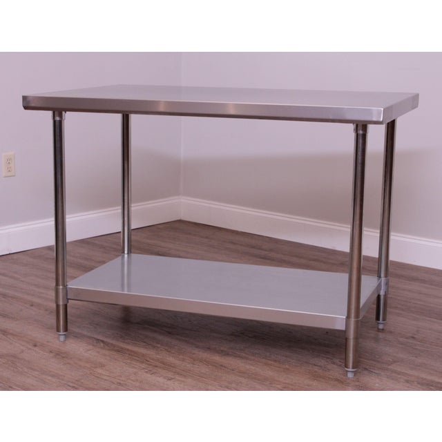 Quality Stainless Steel Kitchen Island Work Table Chairish