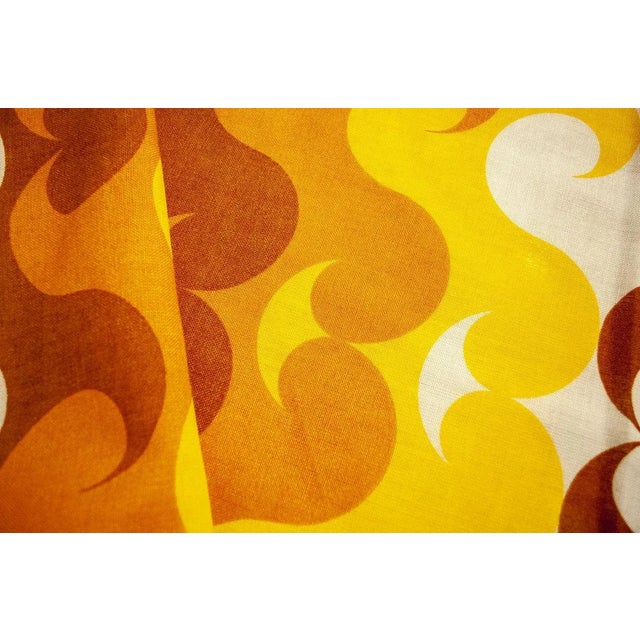 Italian Space Age Fabric from Col Nova, 1970s For Sale - Image 3 of 5