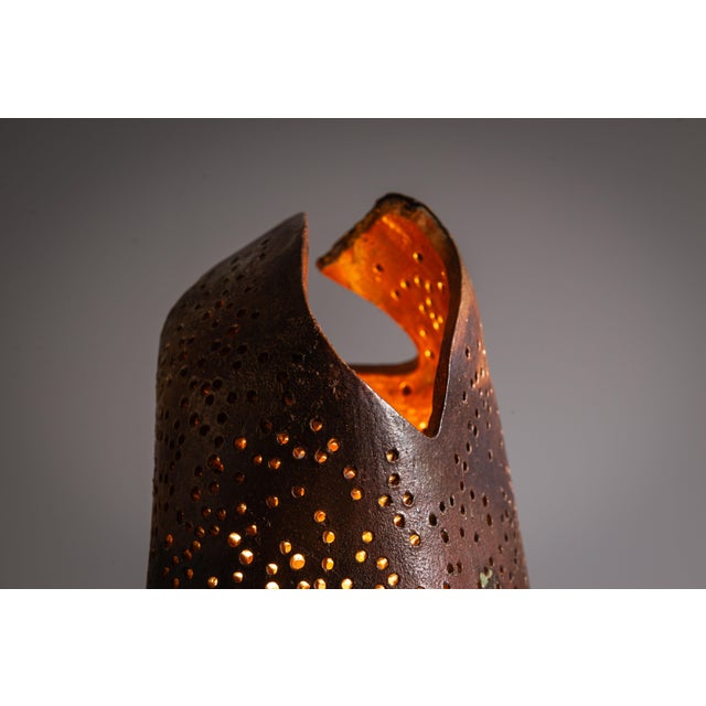 Sculptural Ceramic Table Lamp, 1970s For Sale - Image 11 of 15
