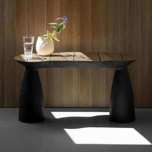 Modern Minimalist Black Bench by Donatas For Sale - Image 9 of 16