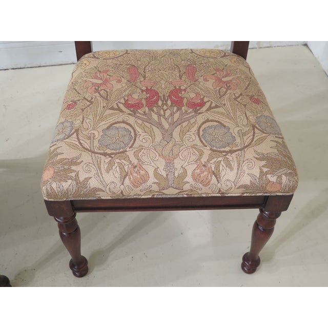 Hickory White X Back Design Dining Room Chairs- Set of 8 ...