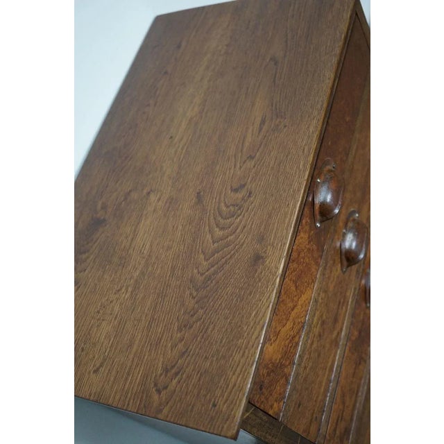 German Oak Apothecary Cabinet, Mid-20th Century For Sale - Image 8 of 17