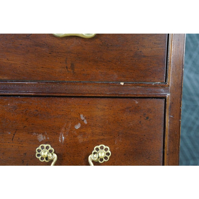 Henredon 18th C. Chippendale Style Mahogany Semainier Chest Lingerie Dresser 59" For Sale - Image 12 of 18