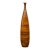 Textured Two-Tone Brown Tall Vase with Narrow Mouth, Elegant Home Decor For Sale