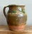 Olive Vintage Original Studio Pottery Pitcher For Sale - Image 8 of 12
