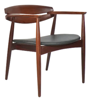 Danish Armrests Chair by John Sylvester & Jörgen Matz for Na Jörgensens Furnic Factory, 1960s