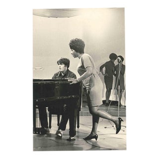 Unknown, Portrait of Aretha Franklin, 1960s, Gelatin Silver Print For Sale