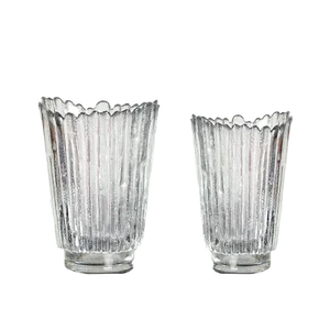 Glass Vase by Pavel Panek for Libochvice, 1979