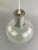 Metal Glass Ball Hanging Lamp, 1970s For Sale - Image 7 of 10