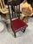 Up for consideration is a beautiful barley twist wooden chair with a red leather cushion. This would look lovely in your...