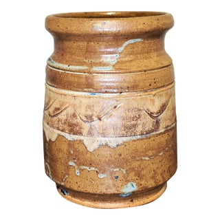 Vintage 1987 Studio Pottery Vase by Bill Heyduck For Sale