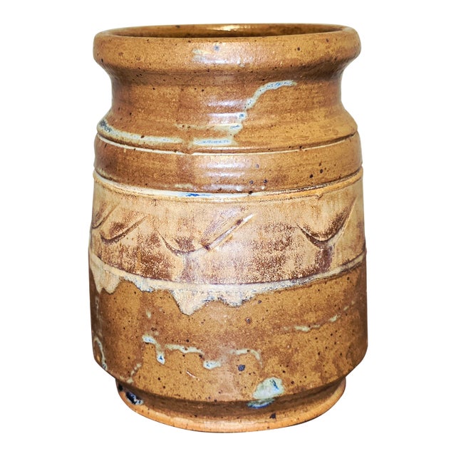 Vintage 1987 Studio Pottery Vase by Bill Heyduck For Sale