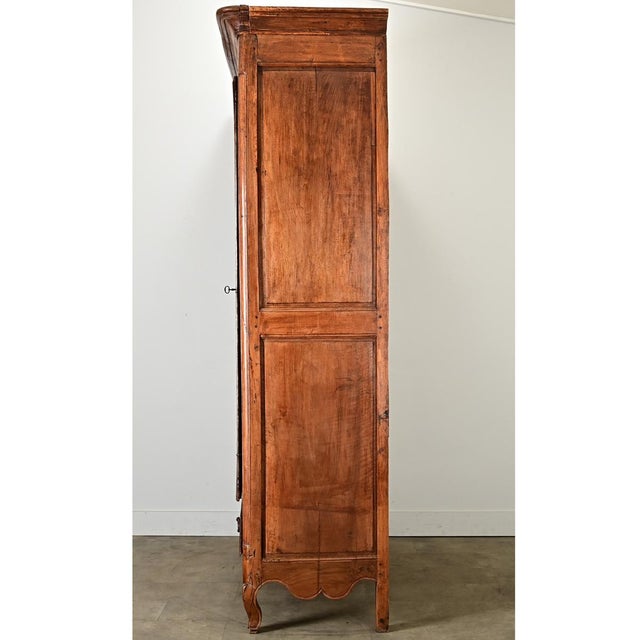 18th Century French 18th Century Massive Louis XV Carved Armoire For Sale - Image 5 of 14