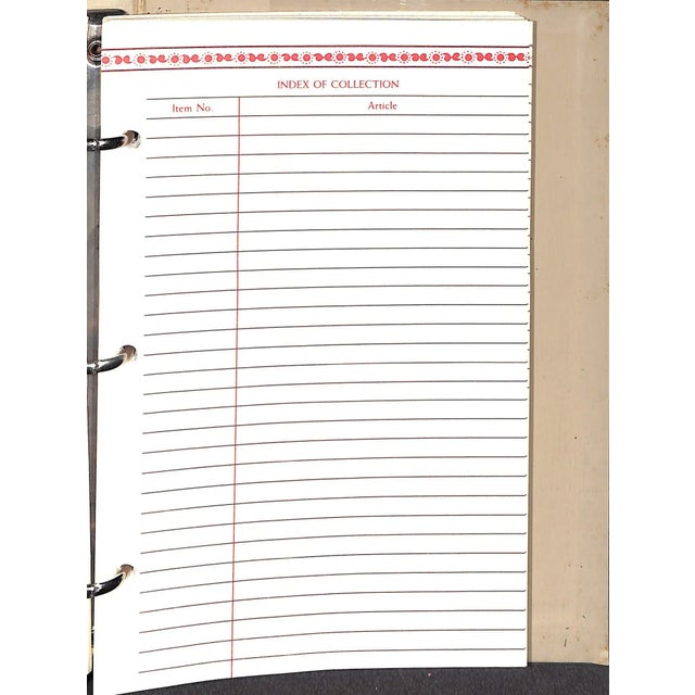 Traditional "Caspari Collector's Journal" 1985 For Sale - Image 3 of 6