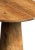 Contemporary Teak Wood Round Side Table, Stunning Textures, Modern Organic For Sale - Image 3 of 6