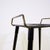 Metal Service Cart with Grille Shelf and Wheels For Sale - Image 3 of 9