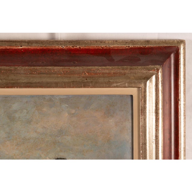 Eugenio Gignous, Lake Maggiore, 1901, Oil on Board For Sale - Image 8 of 14