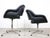 Vintage Italian Black Leatherette and Chrome Swivel Chair, 1970s For Sale - Image 18 of 18