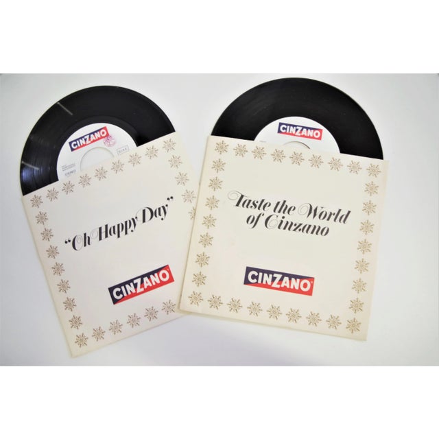 Black CD's from Cinzano 1983, Set of 2 For Sale - Image 8 of 8