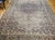 19th Century Oversized Persian Kerman Lavar Rug, Hand-Knotted Wool, Floral Pattern, Ivory & Blue, 11’ X 17’ For Sale - Image 10 of 18